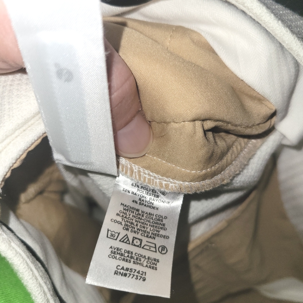 New Ann Taylor White High Rise Curvy Ankle Pants 2P - Picture 7 of 13